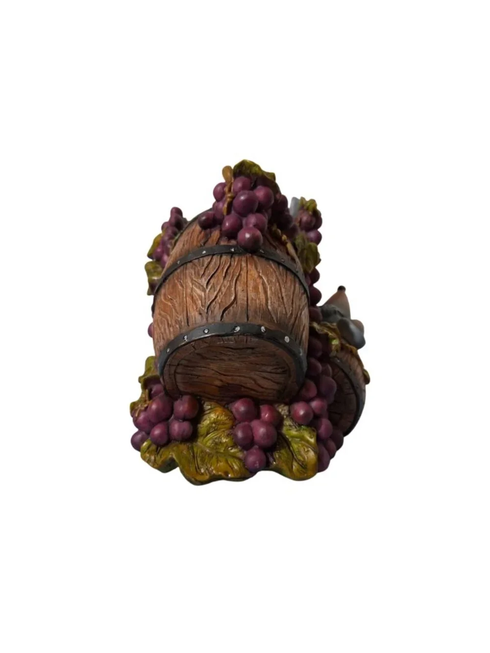 Drunken Happy Full Mice Wine Bottle Holder Figurine